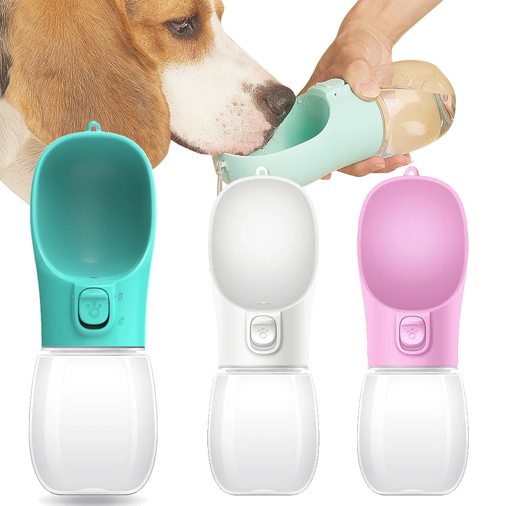Portable Dog Water Bottle β Leakproof Drinking Bottle for Small & Large Dogs
