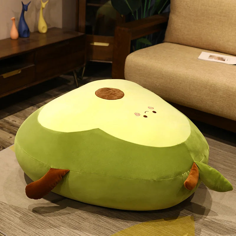 Giant Avocado Stuffed Plush Toy β Soft Fruit Cushion Pillow for Kids & Adults