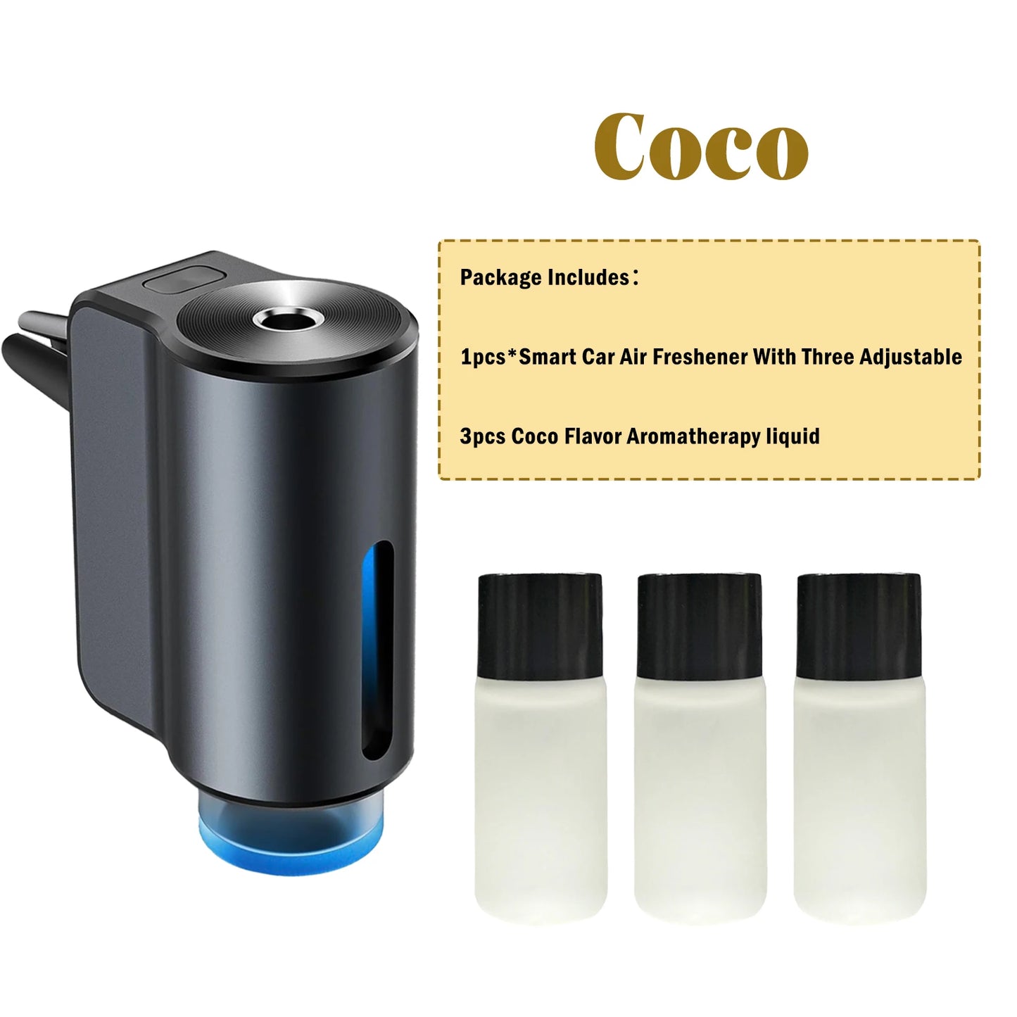 Smart Car Air Freshener Diffuser โ Elevate Your Driving Experience