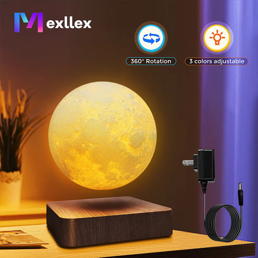 Magnetic Floating Rotating Moon Lamp – A Touch of Magic for Your Space