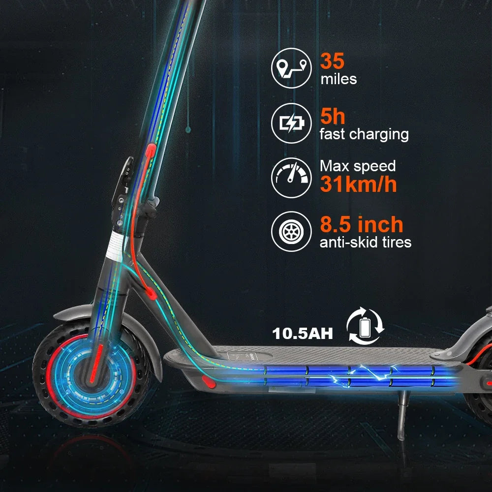 AOVOPRO ES80 Electric Scooter – Smart, Fast, and Portable for Adults