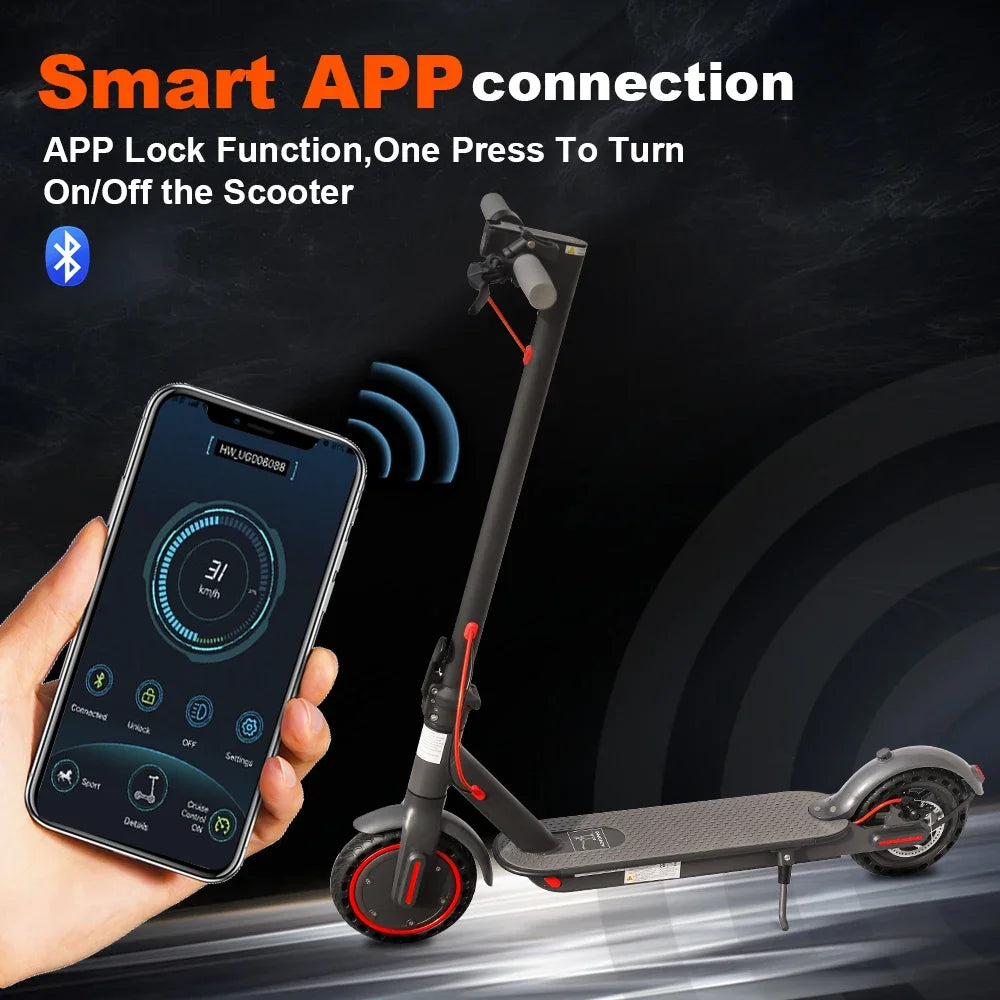 AOVOPRO ES80 Electric Scooter – Smart, Fast, and Portable for Adults