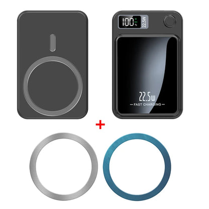Magnetic Power Bank 20000mAh – Fast Charging on the Go