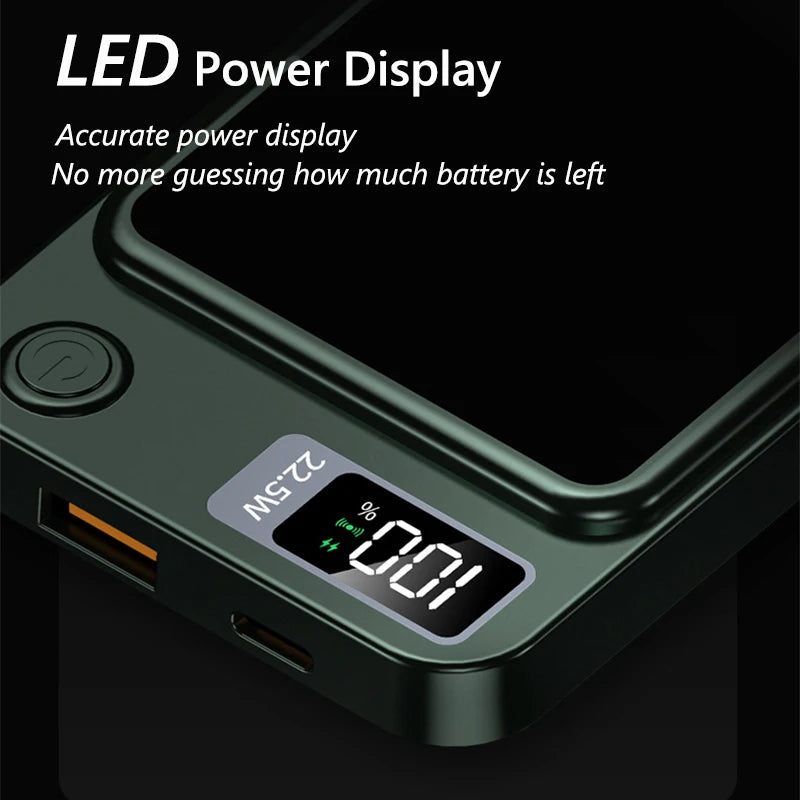 Magnetic Power Bank 20000mAh – Fast Charging on the Go